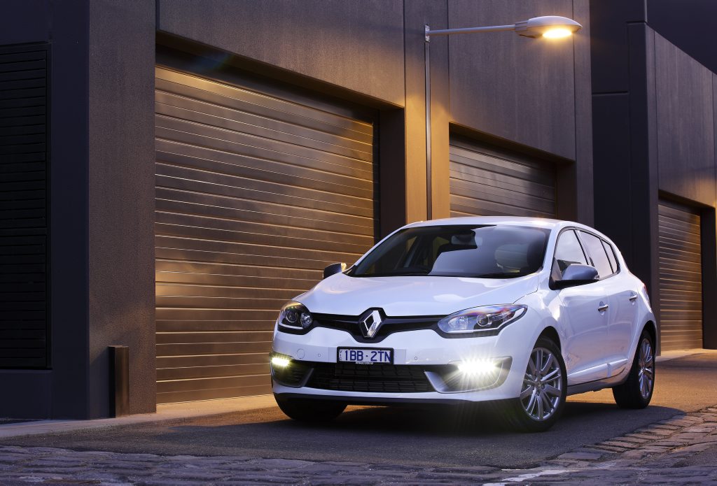 The Renault Megane GT-Line Hatch. The Renault Megane GT-Line Hatch.
